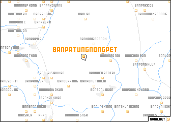 map of Ban Pa Tung Nong Pet