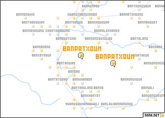 map of Ban Patxoum