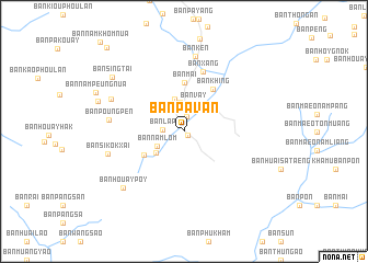 map of Ban Pavan
