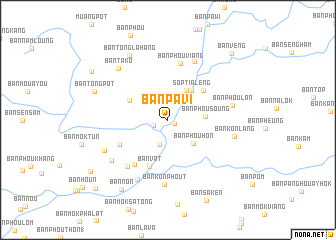 map of Ban Pavi