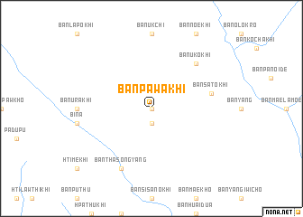 map of Ban Pa Wa Khi