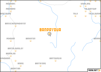 map of Ban Payoua