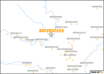 map of Ban Pbônkèo
