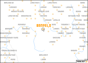 map of Ban Pé Lo