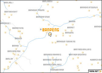 map of Ban Péng