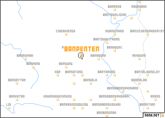 map of Ban Pèntèn