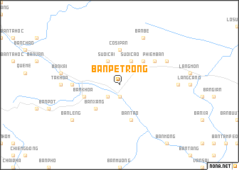 map of Bản Pê Trông