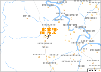map of Ban Peuk