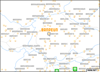 map of Ban Peun