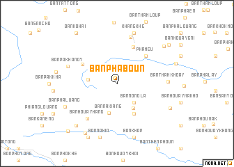 map of Ban Phaboun