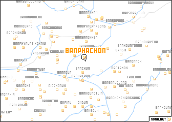 map of Ban Phachôn