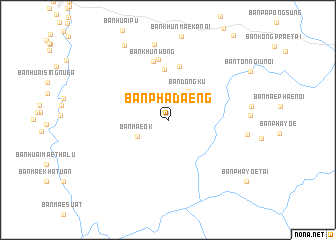 map of Ban Pha Daeng