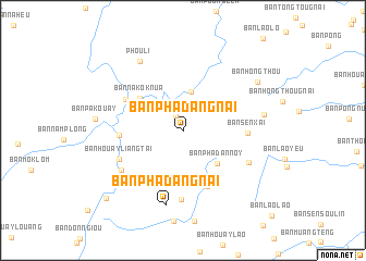 map of Ban Phadan-Gnai