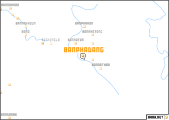 map of Ban Phadang