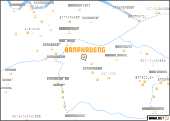 map of Ban Phadèng