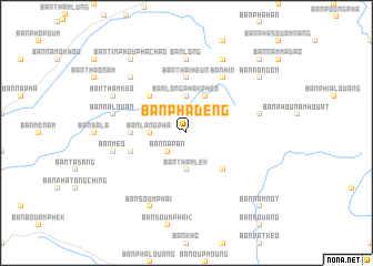 map of Ban Phadeng