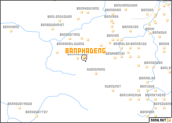 map of Ban Phadèng