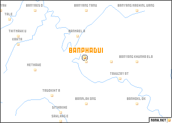 map of Ban Pha Dui