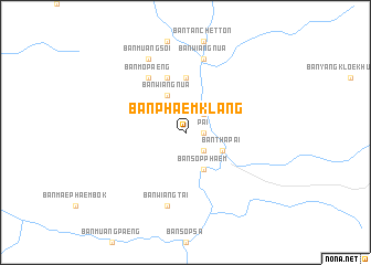 map of Ban Phaem Klang