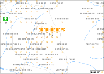 map of Ban Phaeng Ya