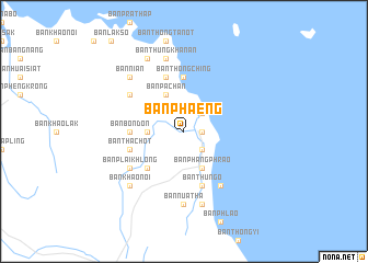 map of Ban Phaeng