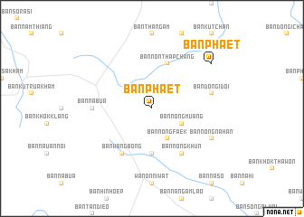 map of Ban Phaet