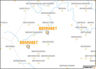 map of Ban Phaet