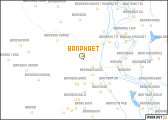 map of Ban Phaet
