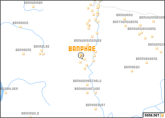 map of Ban Phae