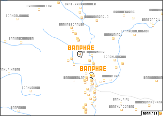 map of Ban Phae