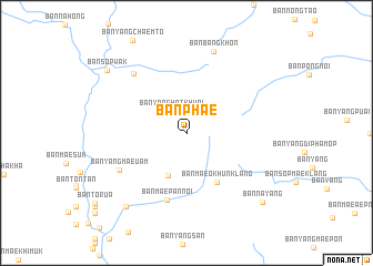 map of Ban Phae