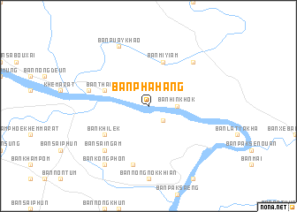 map of Ban Phahang