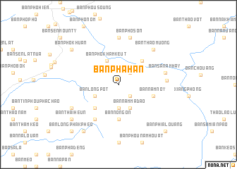 map of Ban Phahan