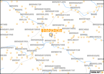 map of Ban Phahin