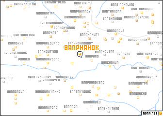 map of Ban Phahôk