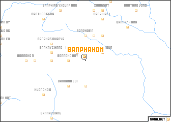 map of Ban Phahom