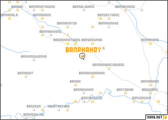 map of Ban Phahoy