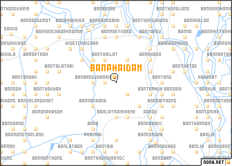 map of Ban Phai Dam