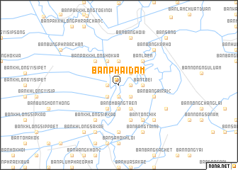 map of Ban Phai Dam