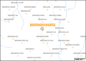 map of Ban Phai Khwang