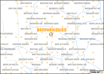 map of Ban Phai Ko Dieo