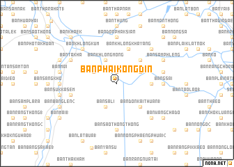 map of Ban Phai Kong Din