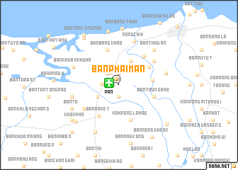 map of Ban Phai Man