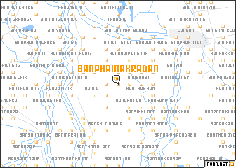 map of Ban Phai Na Kradan