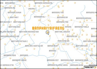 map of Ban Phai Yai Faeng