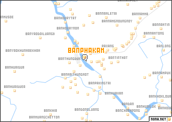 map of Ban Phakam