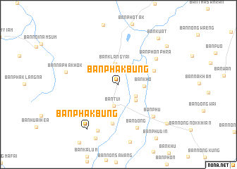 map of Ban Phak Bung