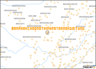 map of Ban Phak Chaonathi Phra Tamnak Doi Tung