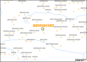 map of Ban Phakhao