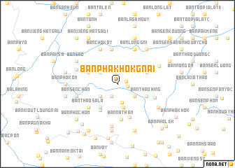 map of Ban Phakhôk-Gnai